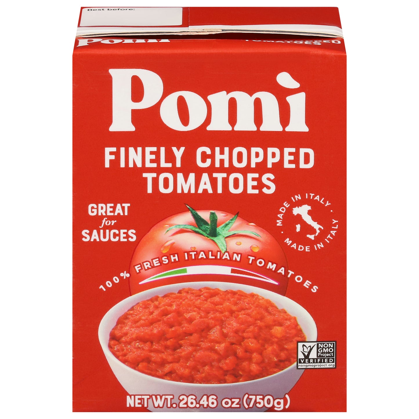 Pomi Finely Chopped Tomatoes 26.46 oz