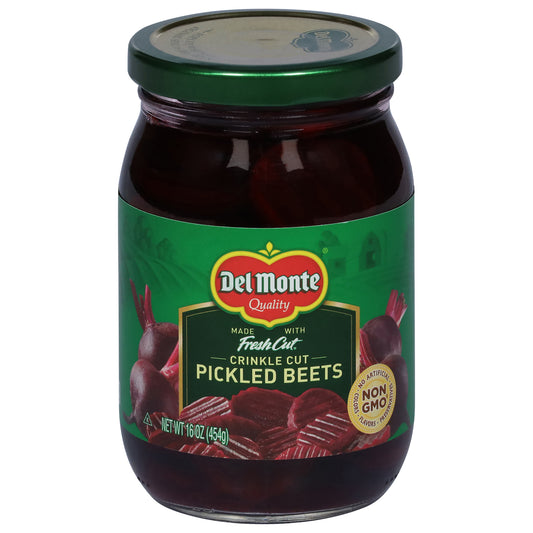 Del Monte Crinkle Cut Pickled Beets 16 oz