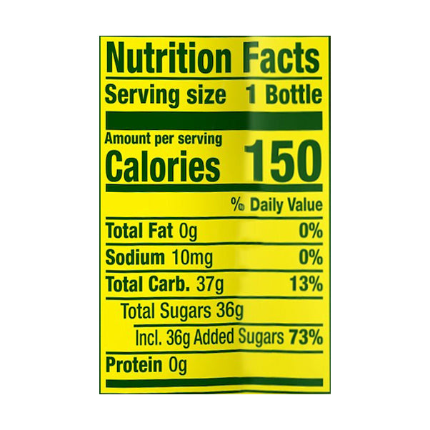 Snapple Lemon Tea, 16 fl oz recycled plastic bottle