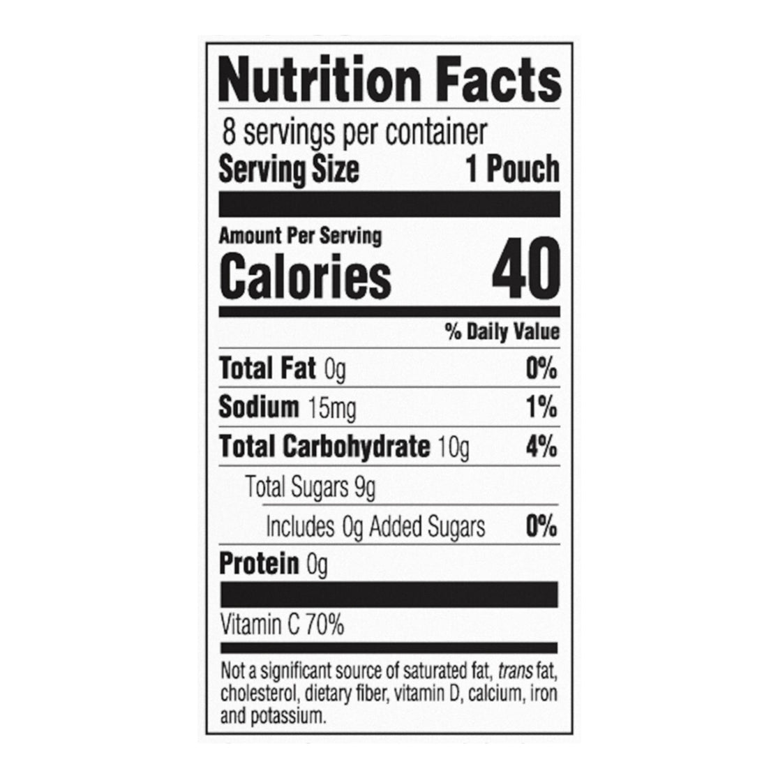 Honest Kids Twisted Tropical Tango Pouches, 6.75 fl oz, 8 Pack