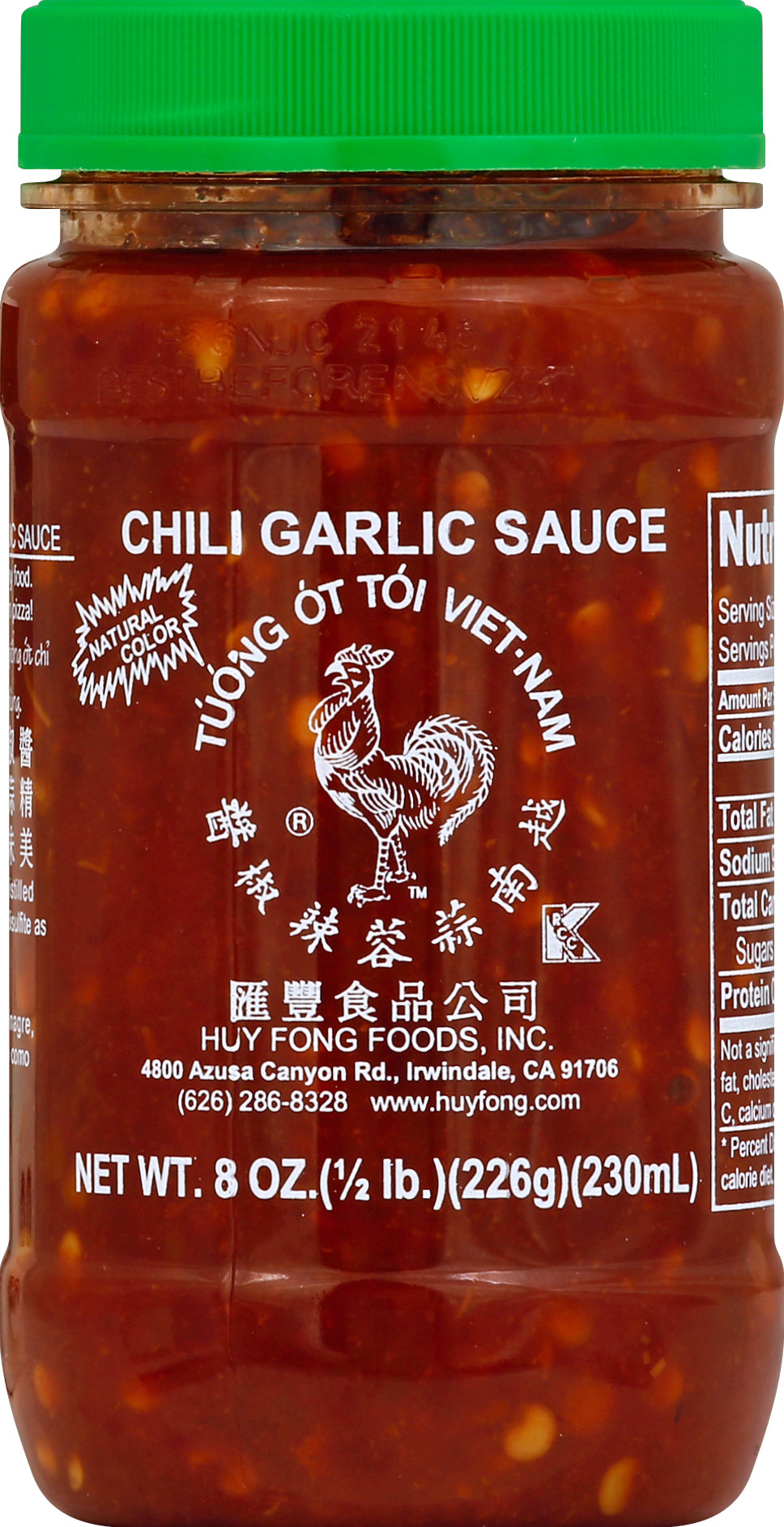 Huy Fong Chili Garlic Sauce 8 oz