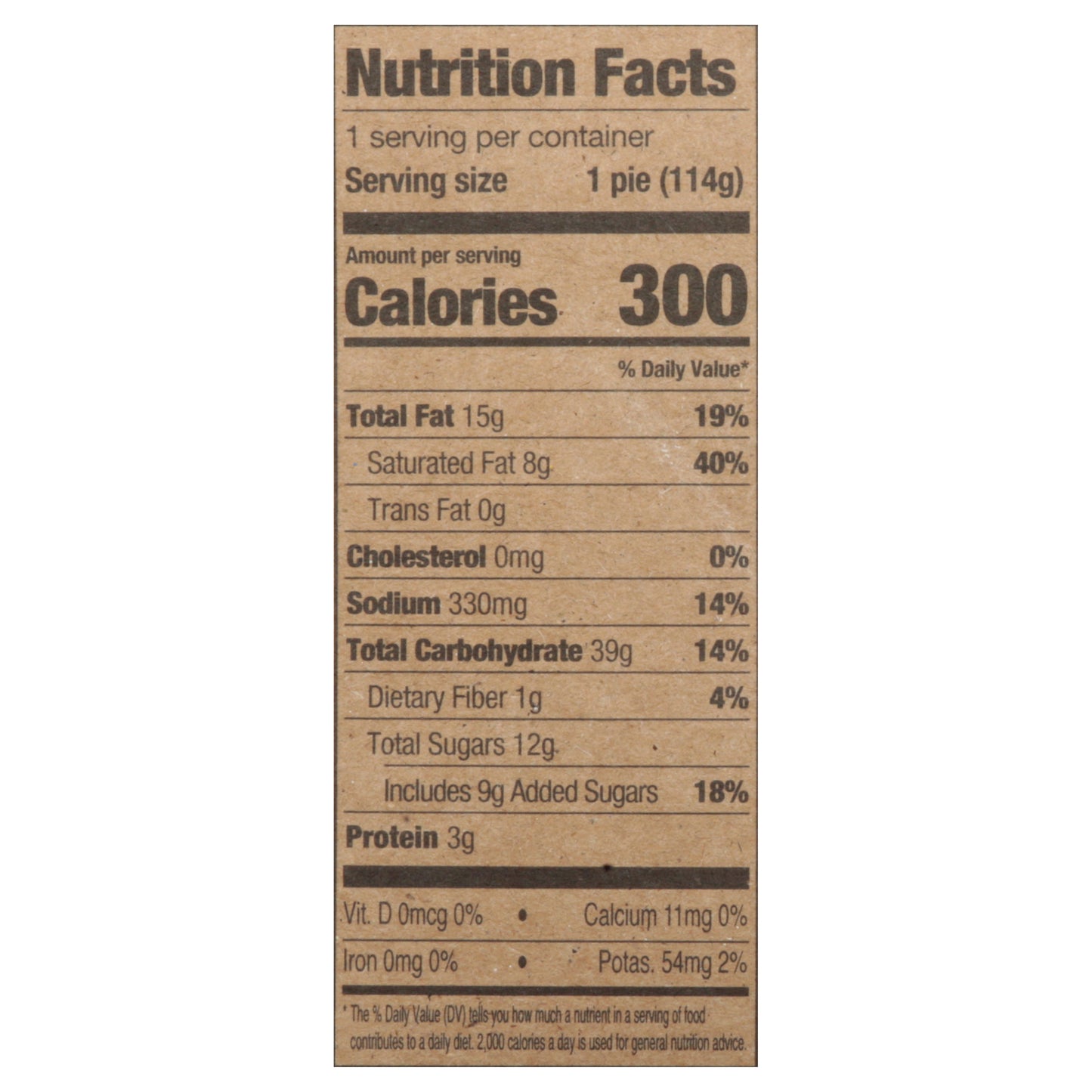 Old Fashioned Apple Pie 4 oz
