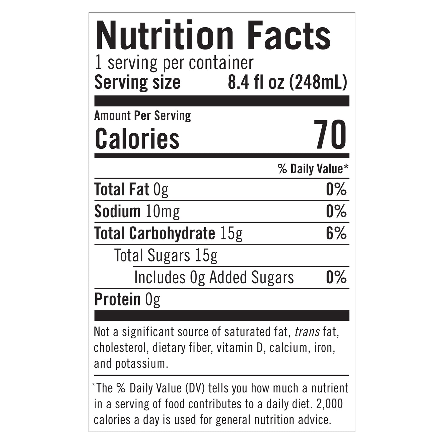 IZZE Sparkling Apple Juice Beverage, 8.4 Fl Oz Can