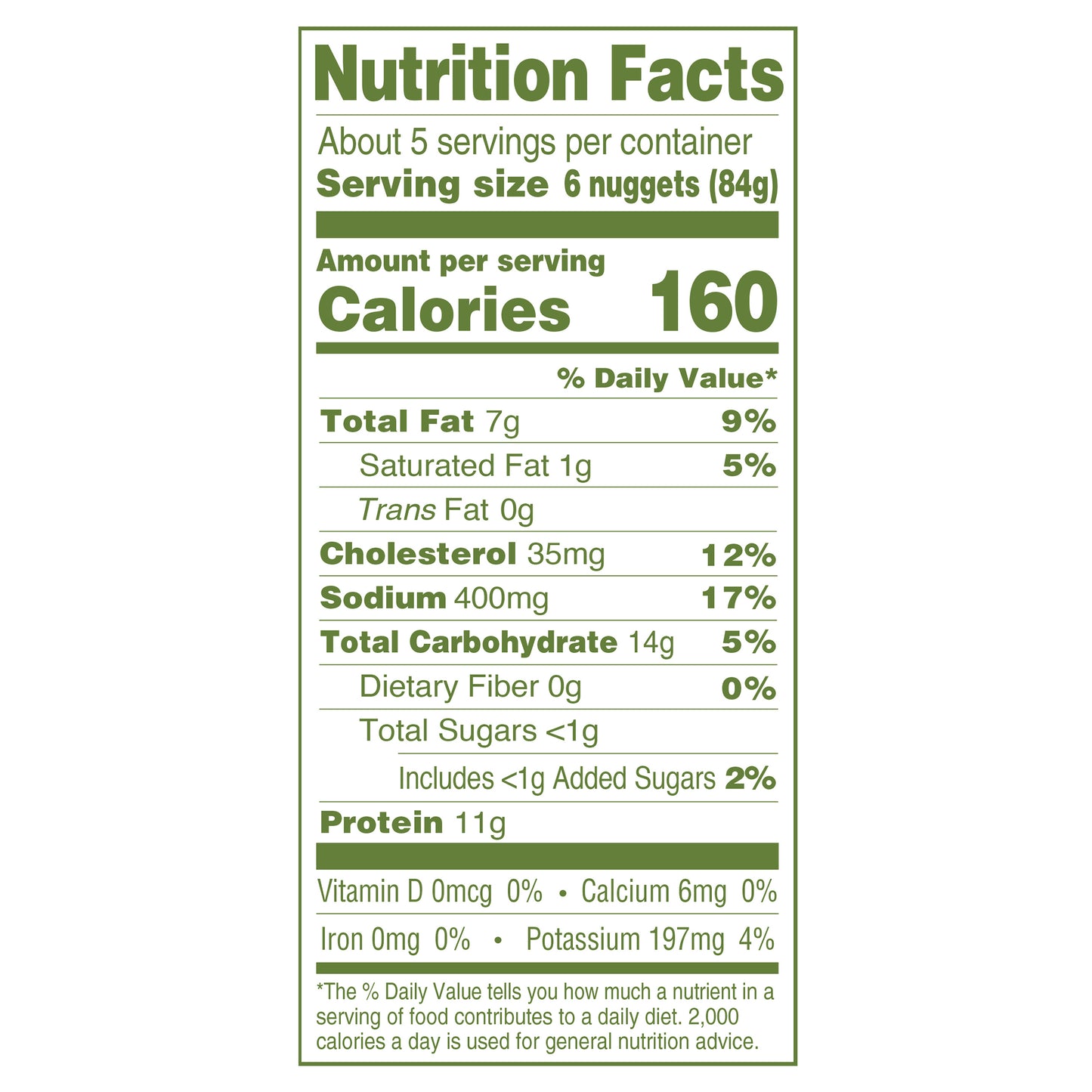 Applegate Natural Gluten-Free Chicken Nuggets, 16oz (Frozen)