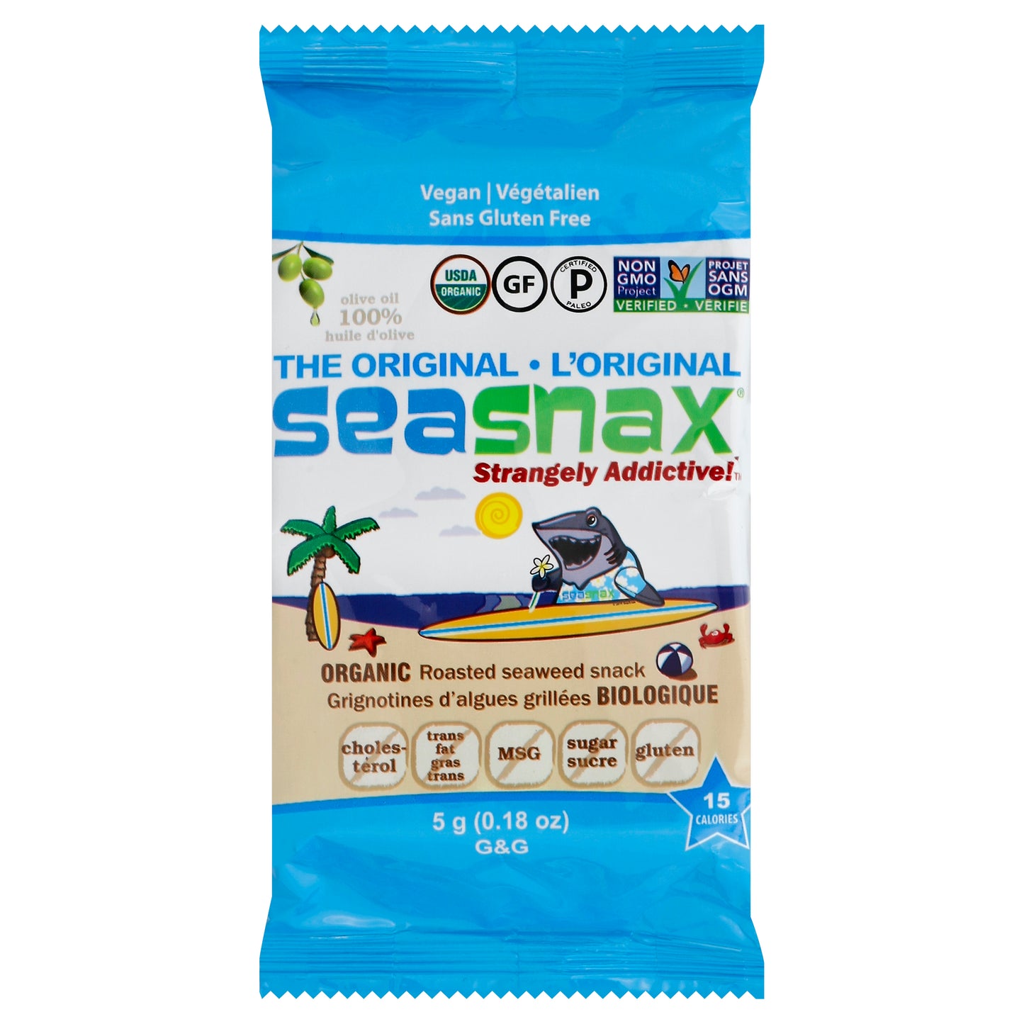 SeaSnax Seaweed Snack 0.18 oz