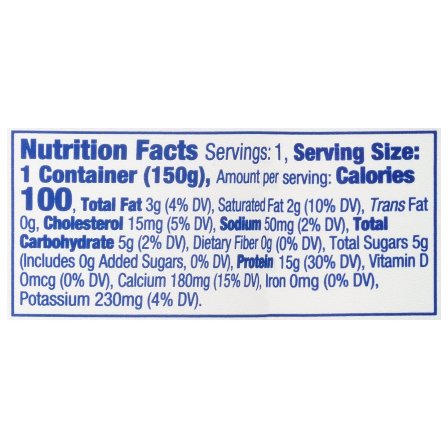 Fage Total Greek Strained Reduced Fat Yogurt 5.3 oz