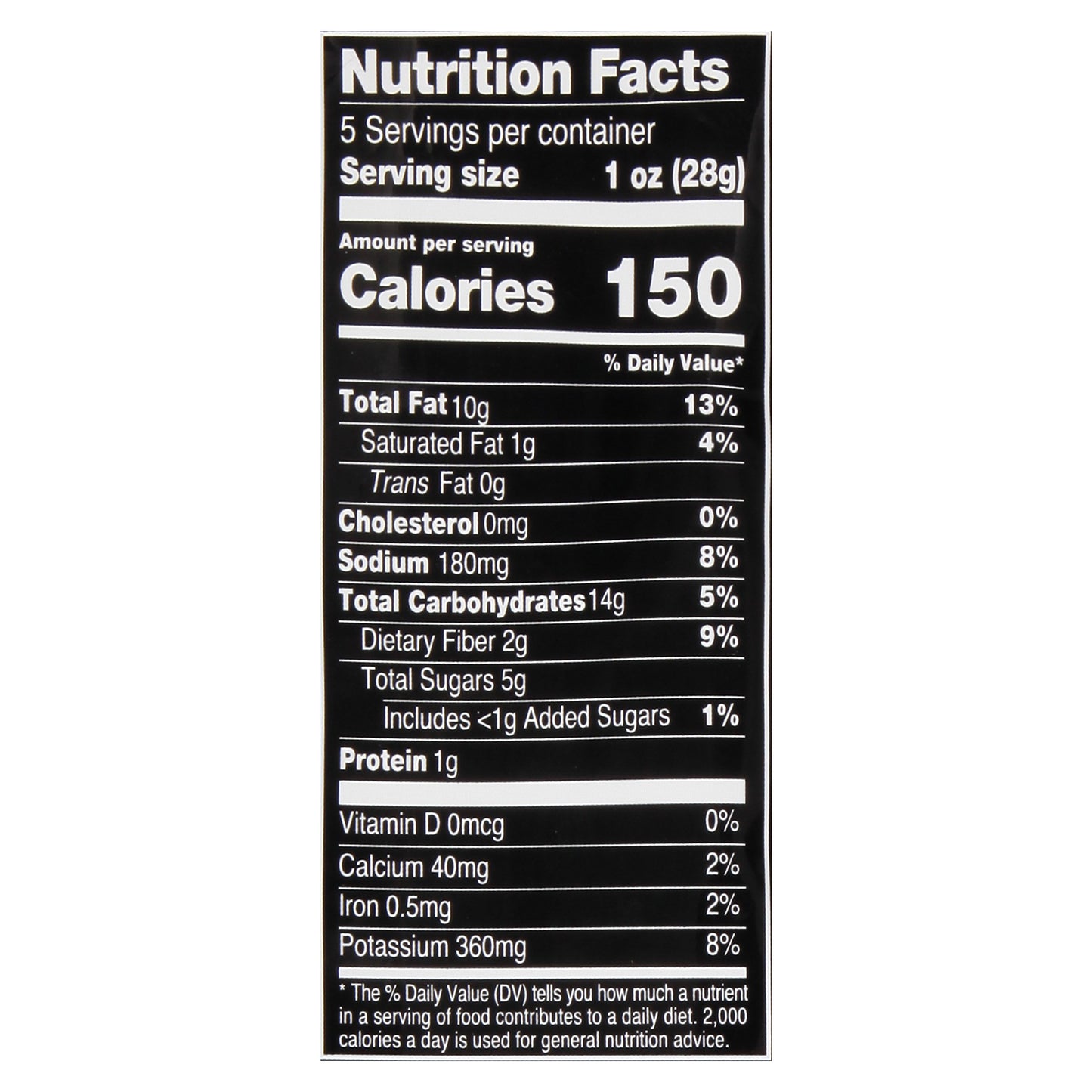 Terra Sour Cream & Onion Flavored Vegetable Chips 5 oz. Bag