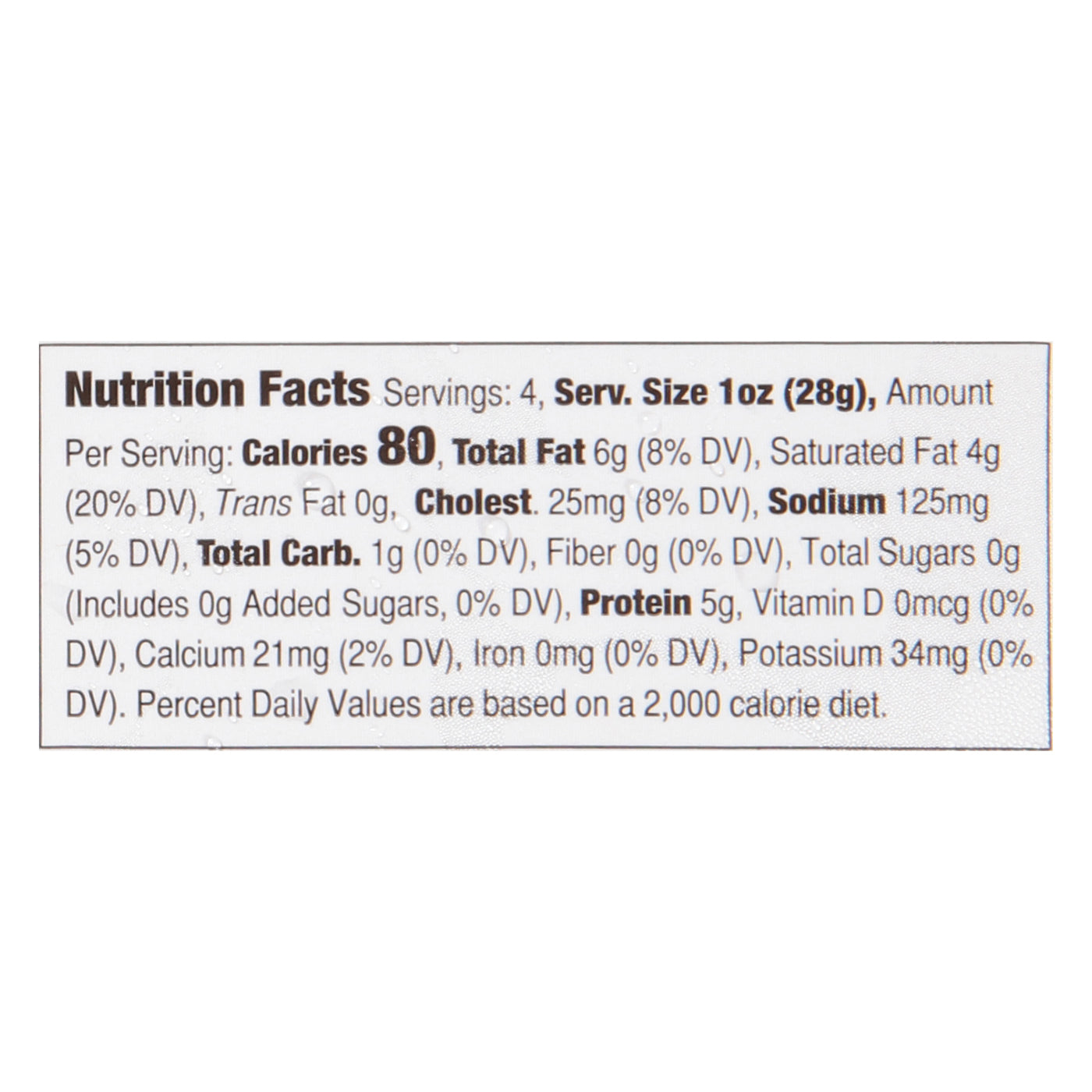 Cypress Grove Ms. Natural Fresh Goat Milk Cheese 4 oz