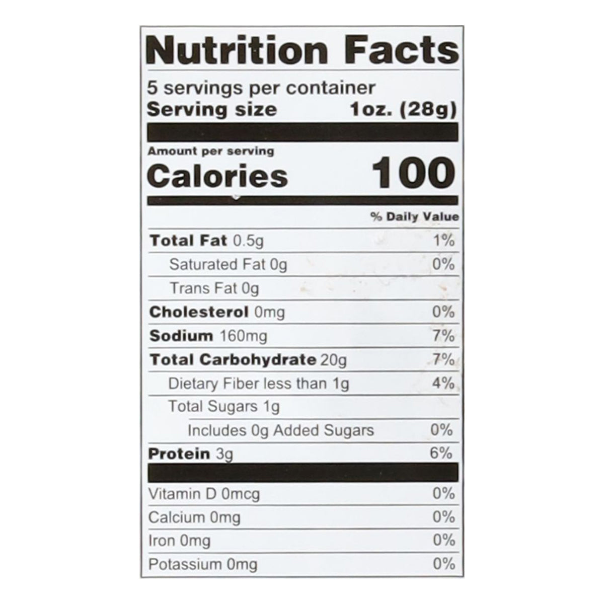 Firehook Organic Rosemary Sea Salt Artisan Baked Crackers 5.5 oz