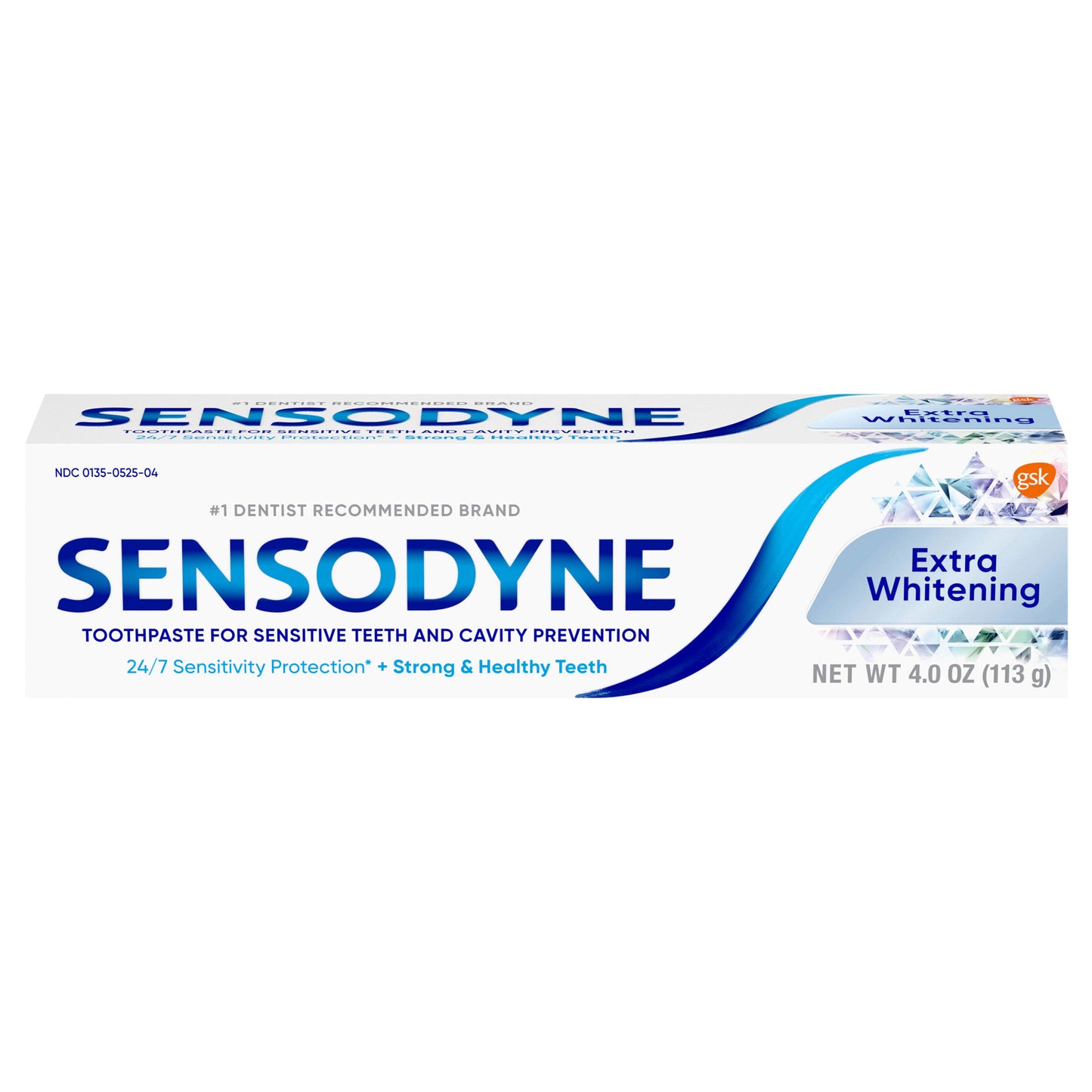 Sensodyne Extra Whitening Sensitive Teeth Whitening Toothpaste - 4 Ounces