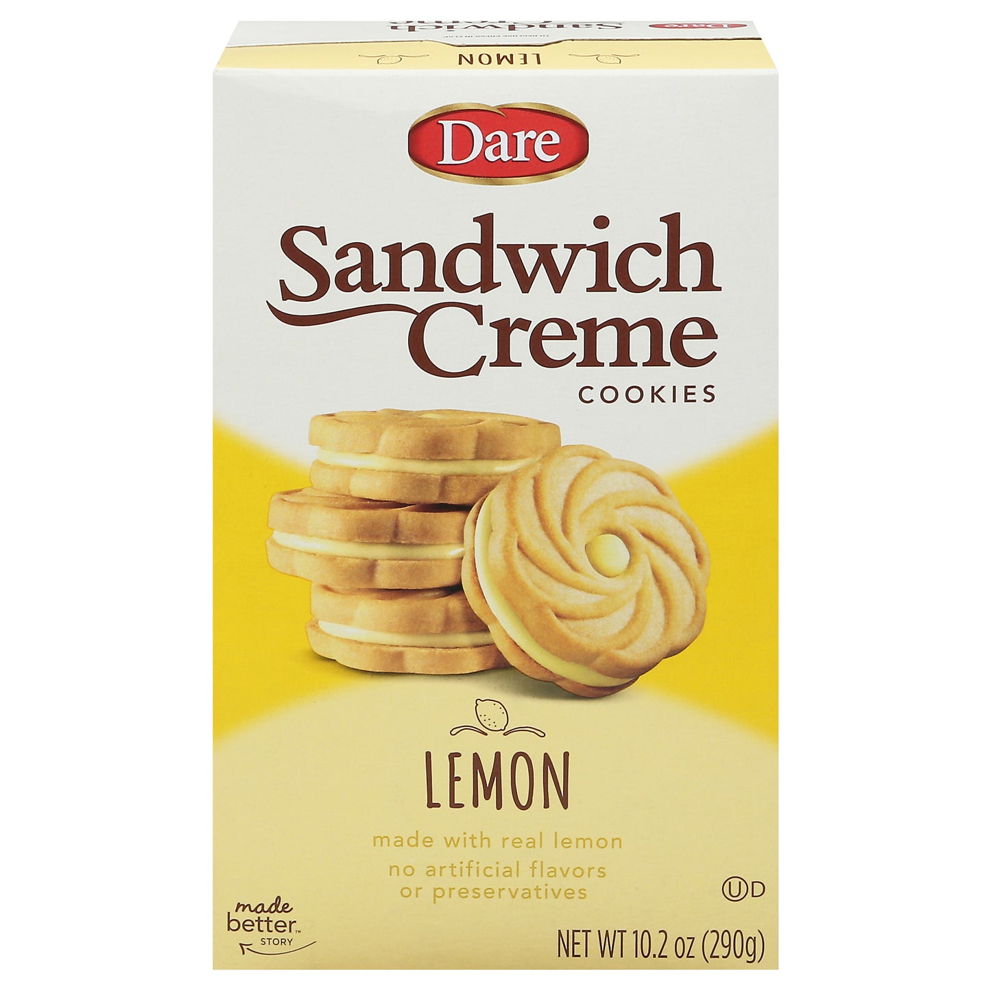 Dare Sandwich Creme Lemon Cookies 10.2 oz