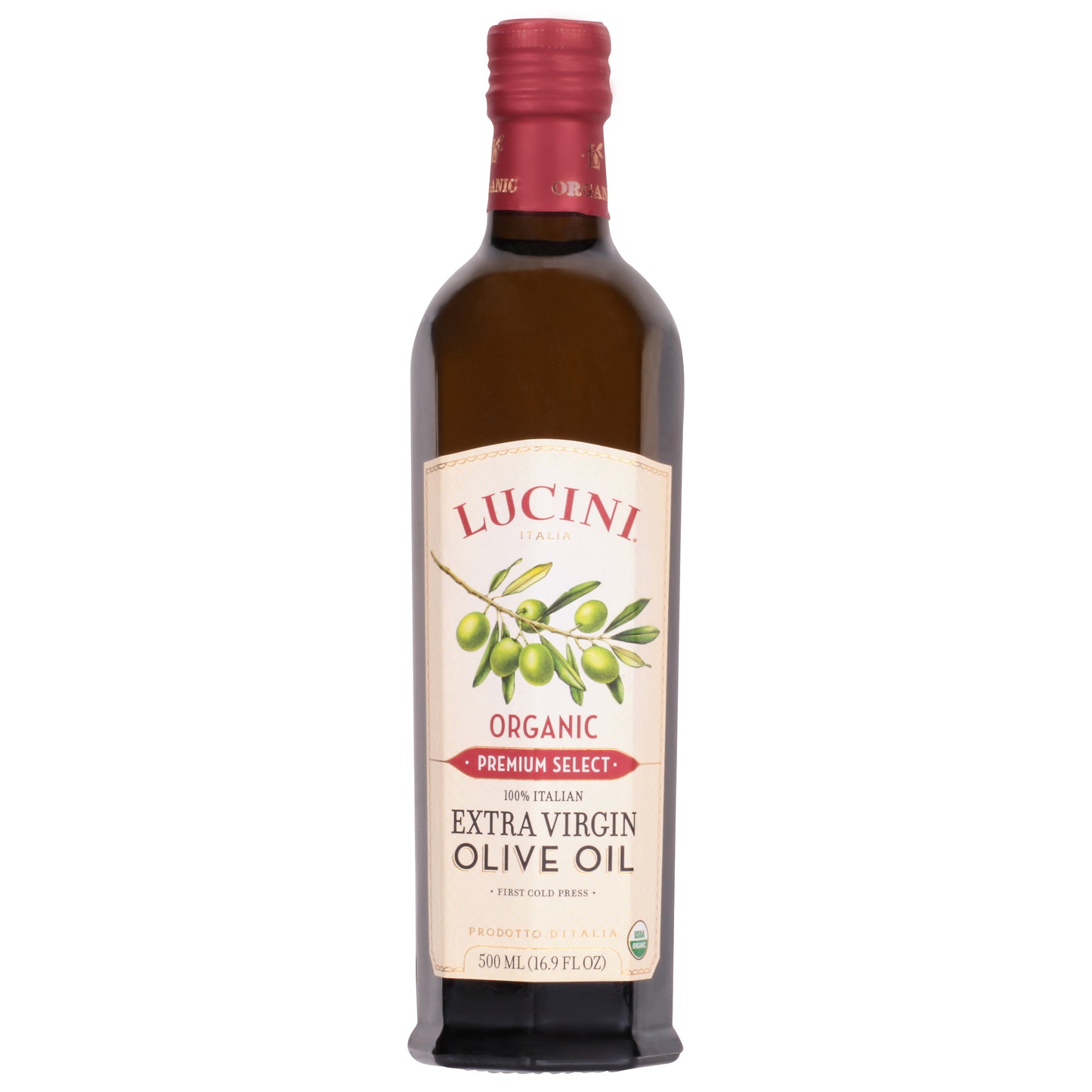 Lucini Premium Select 100% Italian Organic Extra Virgin Olive Oil 16.9 fl oz