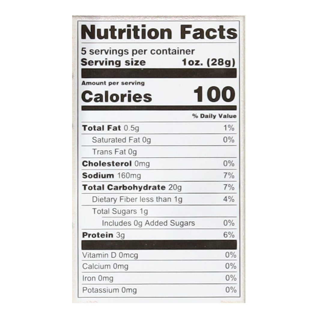 Firehook Organic Classic Sea Salt Artisan Baked Crackers 5.5 oz