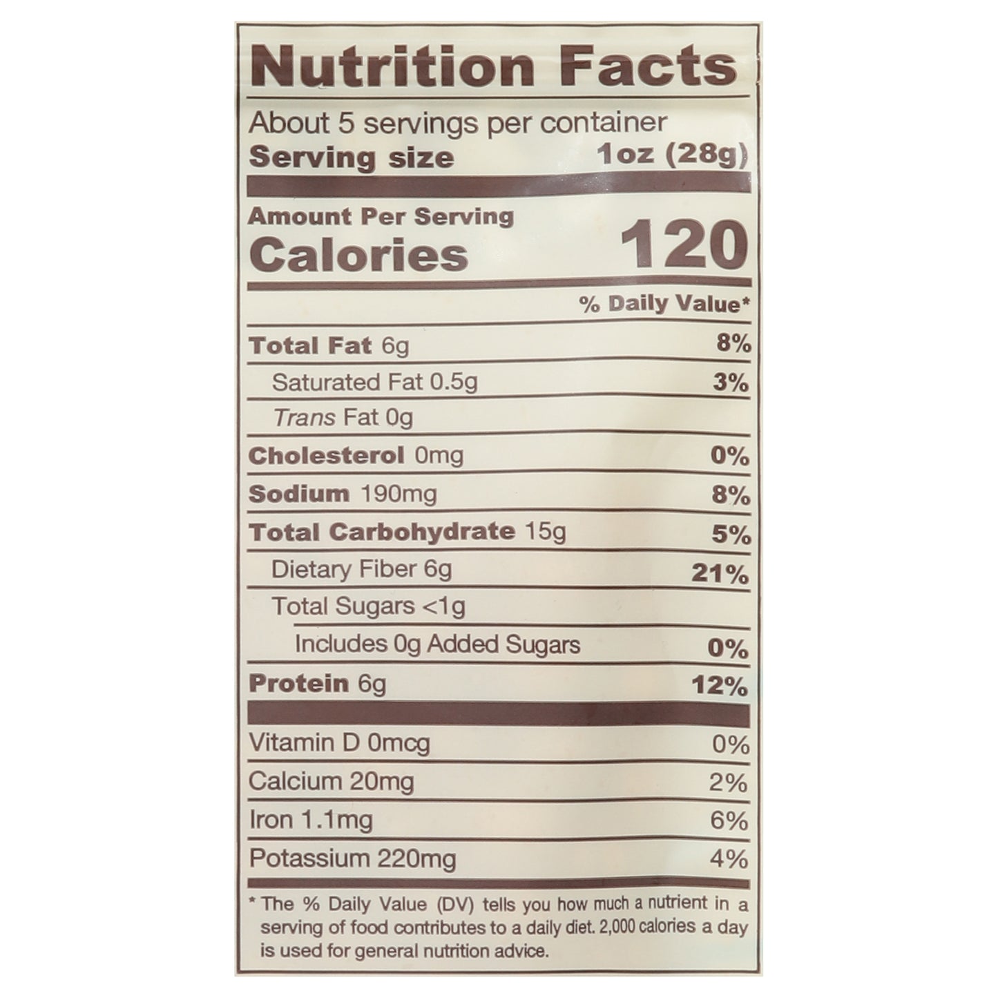 Biena Sea Salt Chickpea Snacks 5 oz