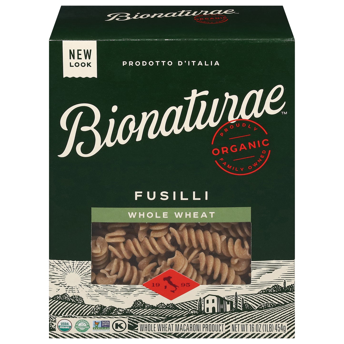 Bionaturae Whole Wheat Fusilli 16 oz
