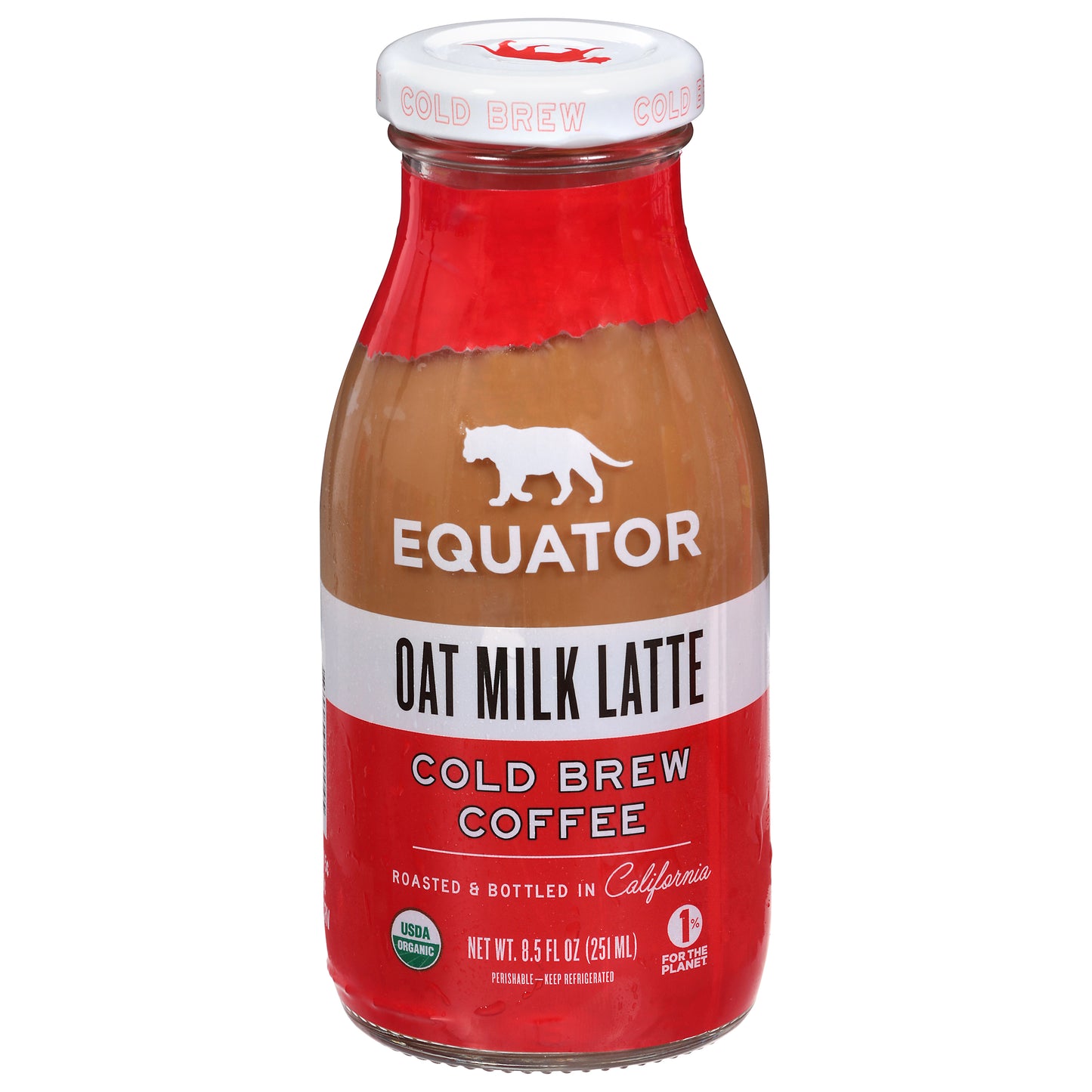 Equator Oat Milk Latte Cold Brew Coffee 8.5 fl oz