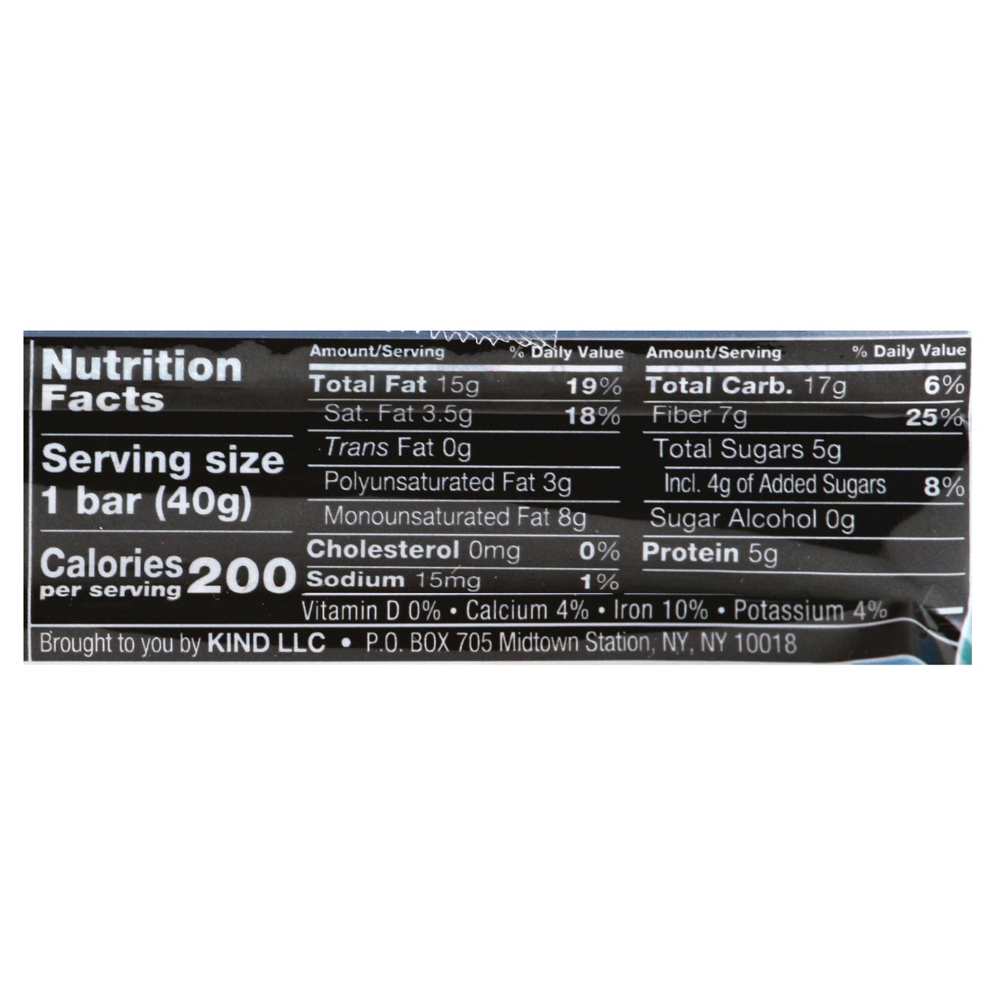 KIND Dark Chocolate Almond Mint Nuts & Spices Bar 1.4 oz