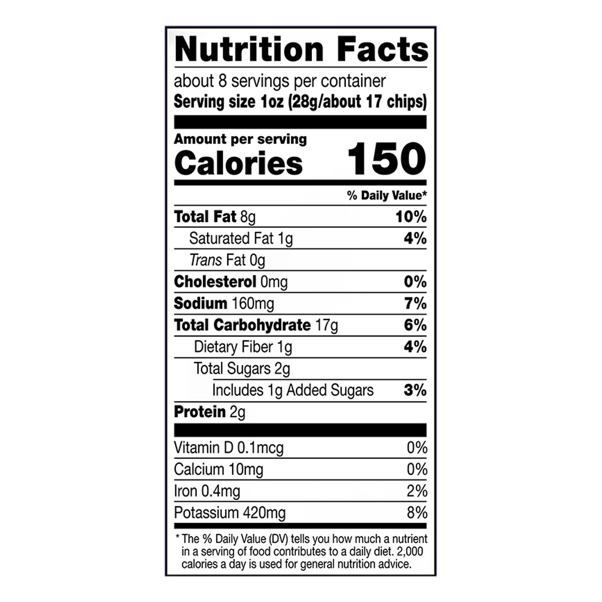 7.5 oz Hawaiian Brand Sweet Maui Onion Kettle Style Potato Chips