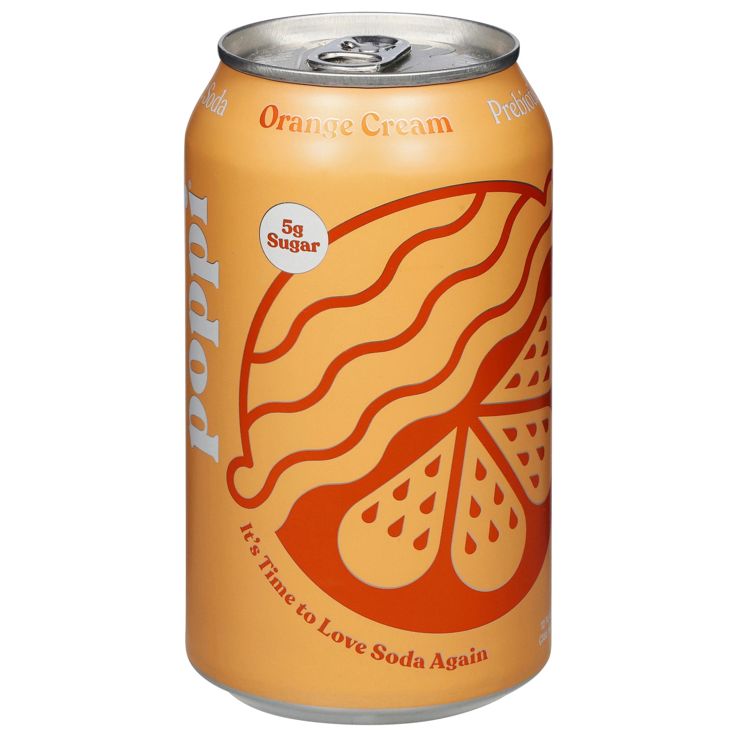 Poppi Orange Cream Prebiotic Soda 12 fl oz