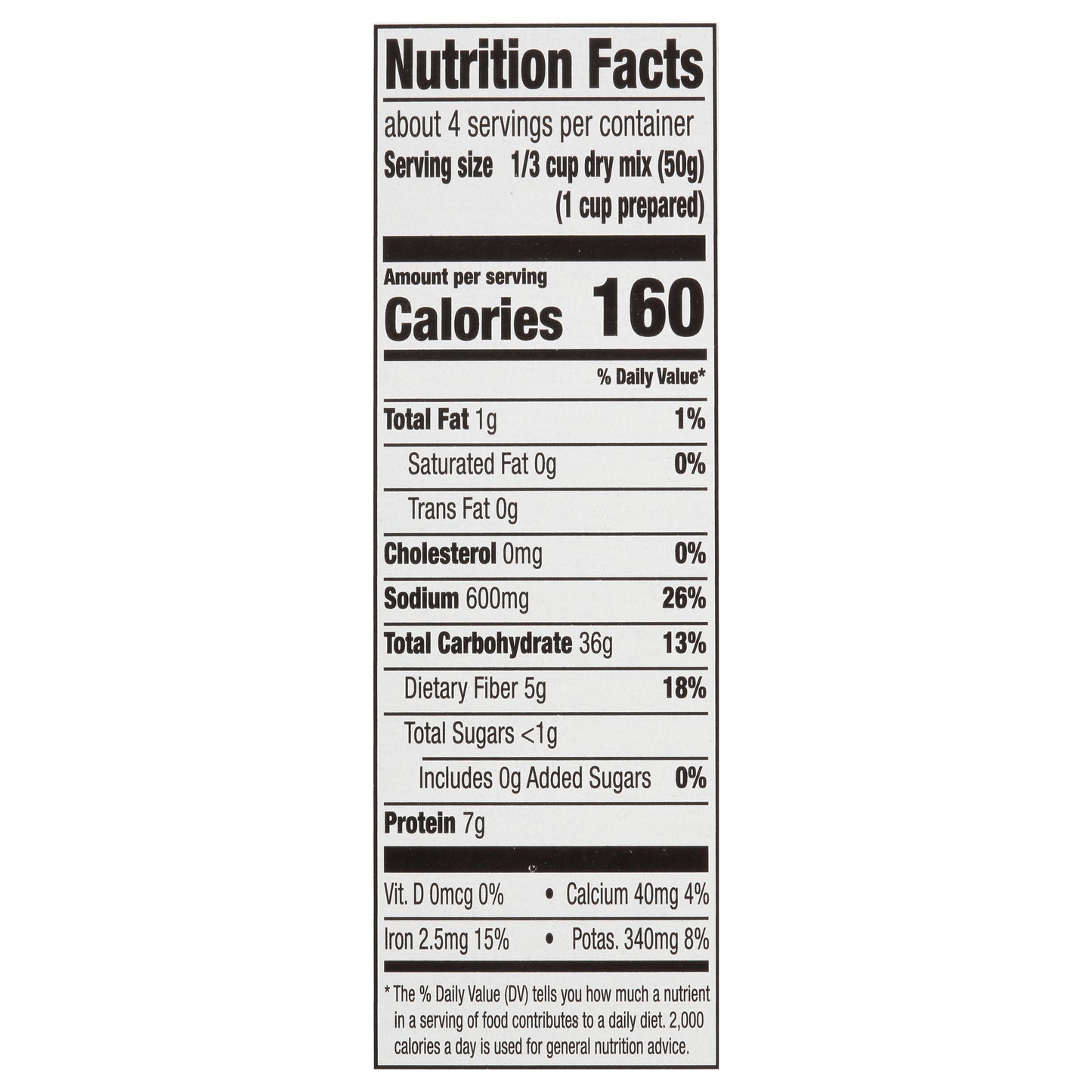 Zatarain's Black Beans & Rice, 7 oz