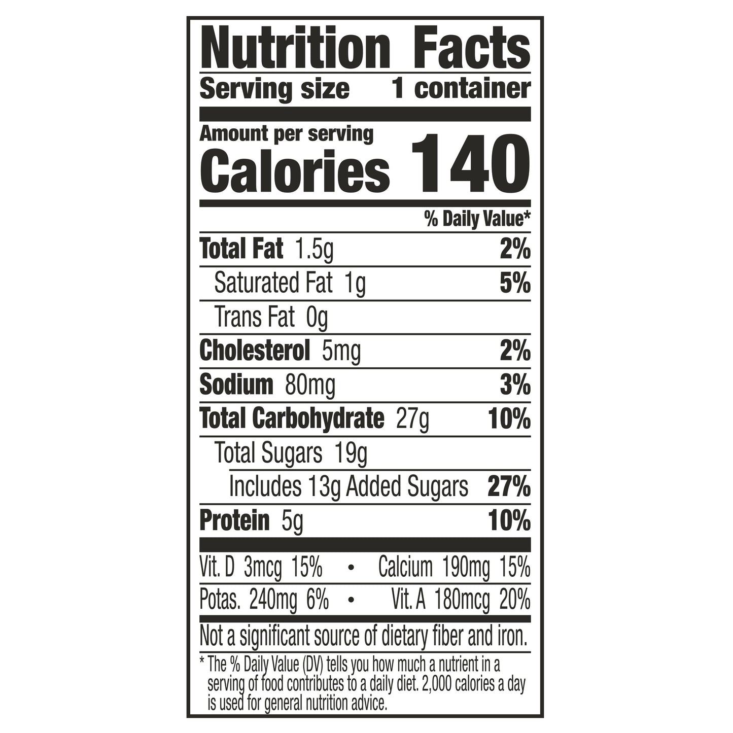 Yoplait Original Mountain Blueberry Low Fat Yogurt, 6 oz Yogurt Cup