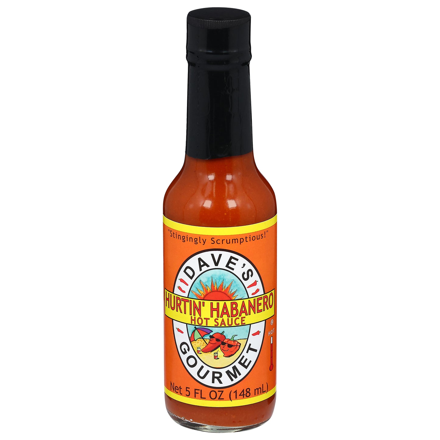 Dave's Gourmet Hot Hurtin' Habanero Hot Sauce 5 fl oz