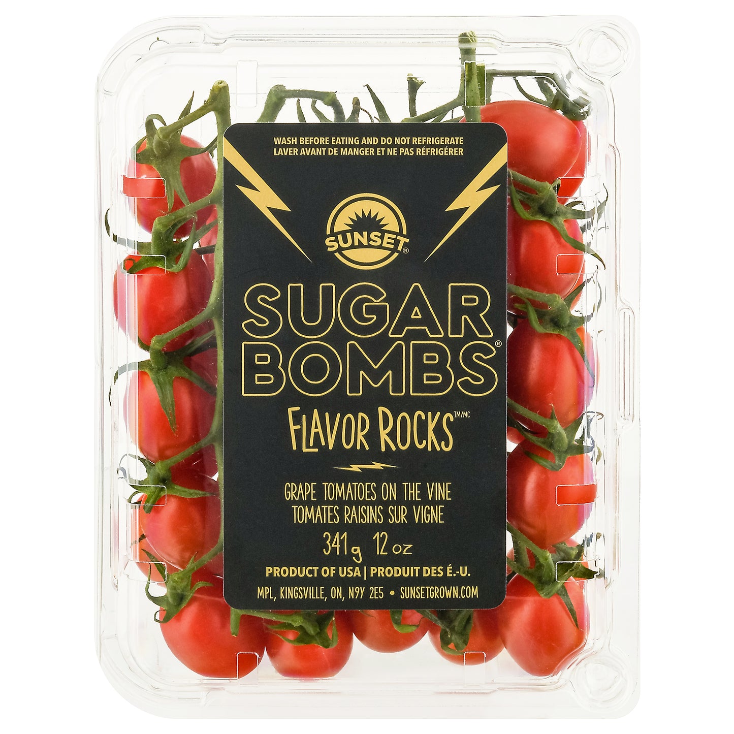 Sunset Sugar Bombs Grape Tomatoes 12 oz
