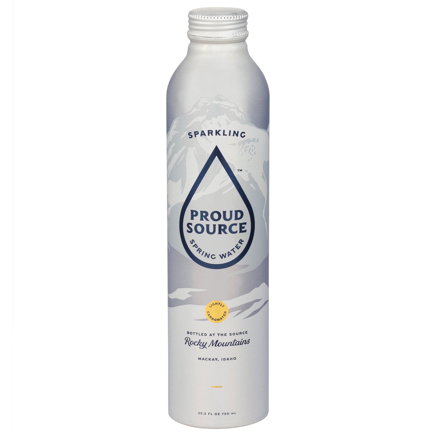 Proud Source Lightly Carbonated Sparkling Spring Water 25.3 fl oz