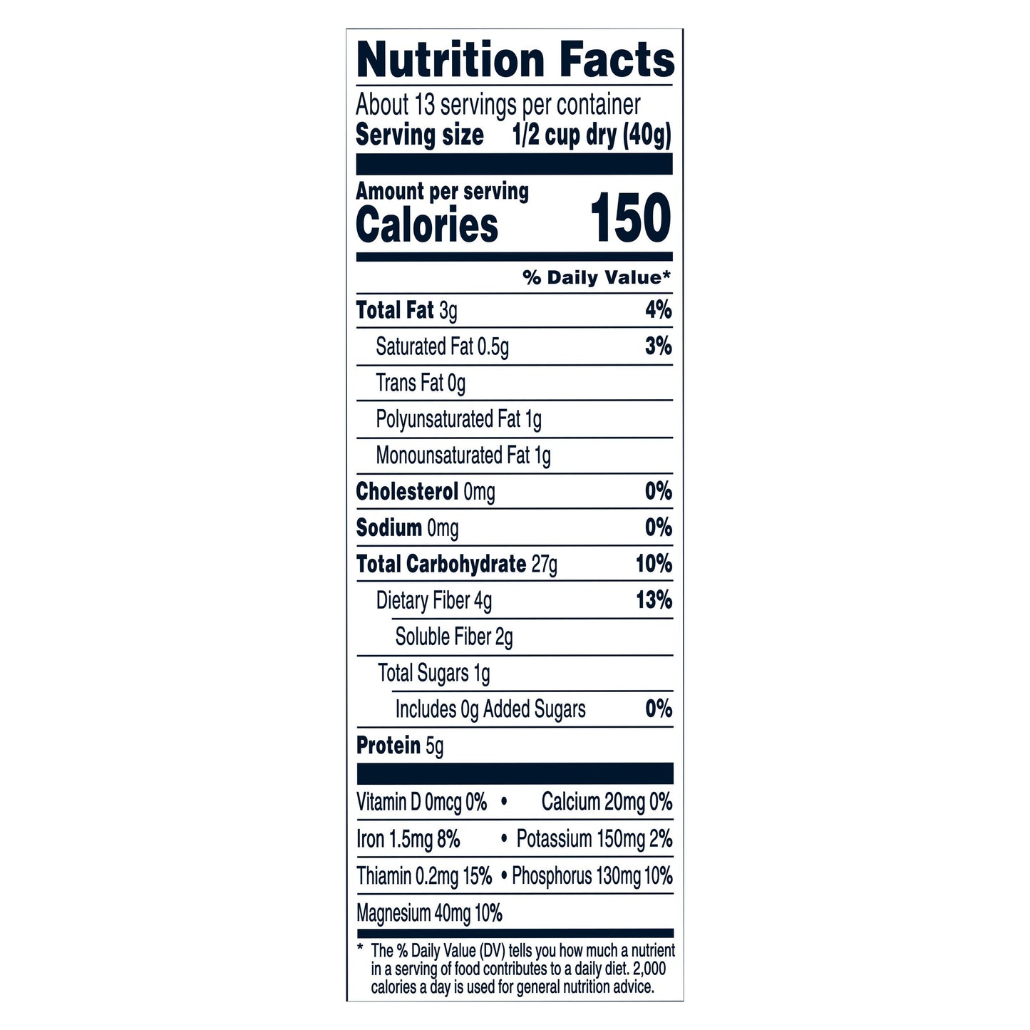 Quaker Old Fashioned Oats 18 Oz