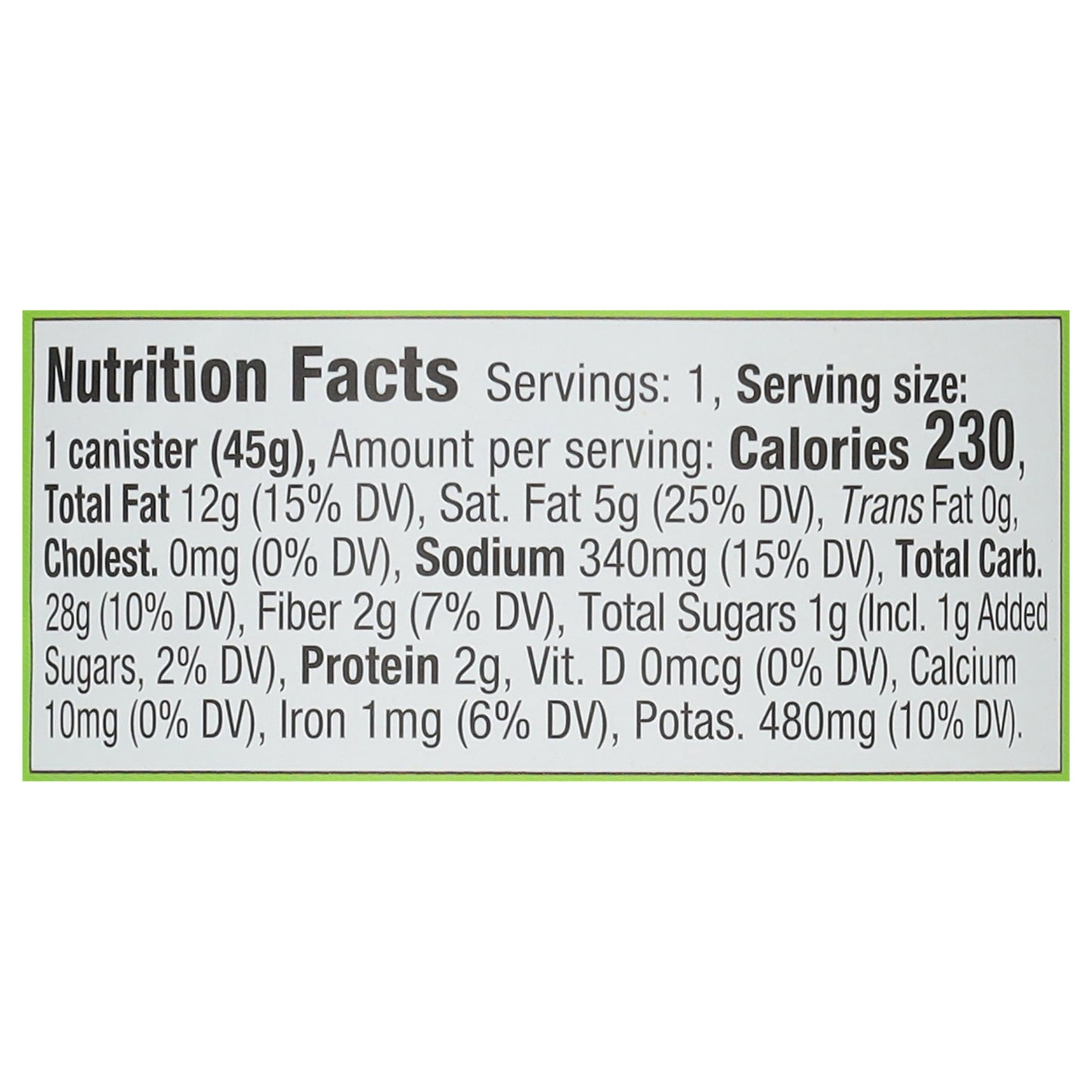 The Good Crisp Company Sour Cream & Onion Potato Crisps 1.6 oz