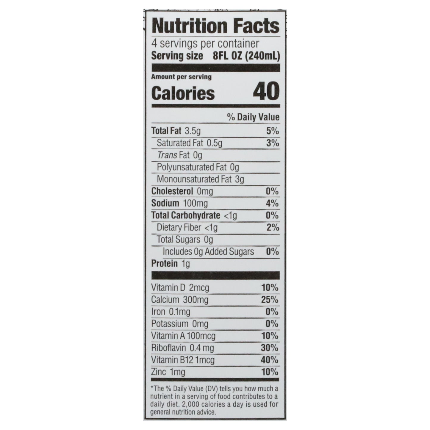 Milkadamia Unsweetened Macadamia Milk 32 fl oz