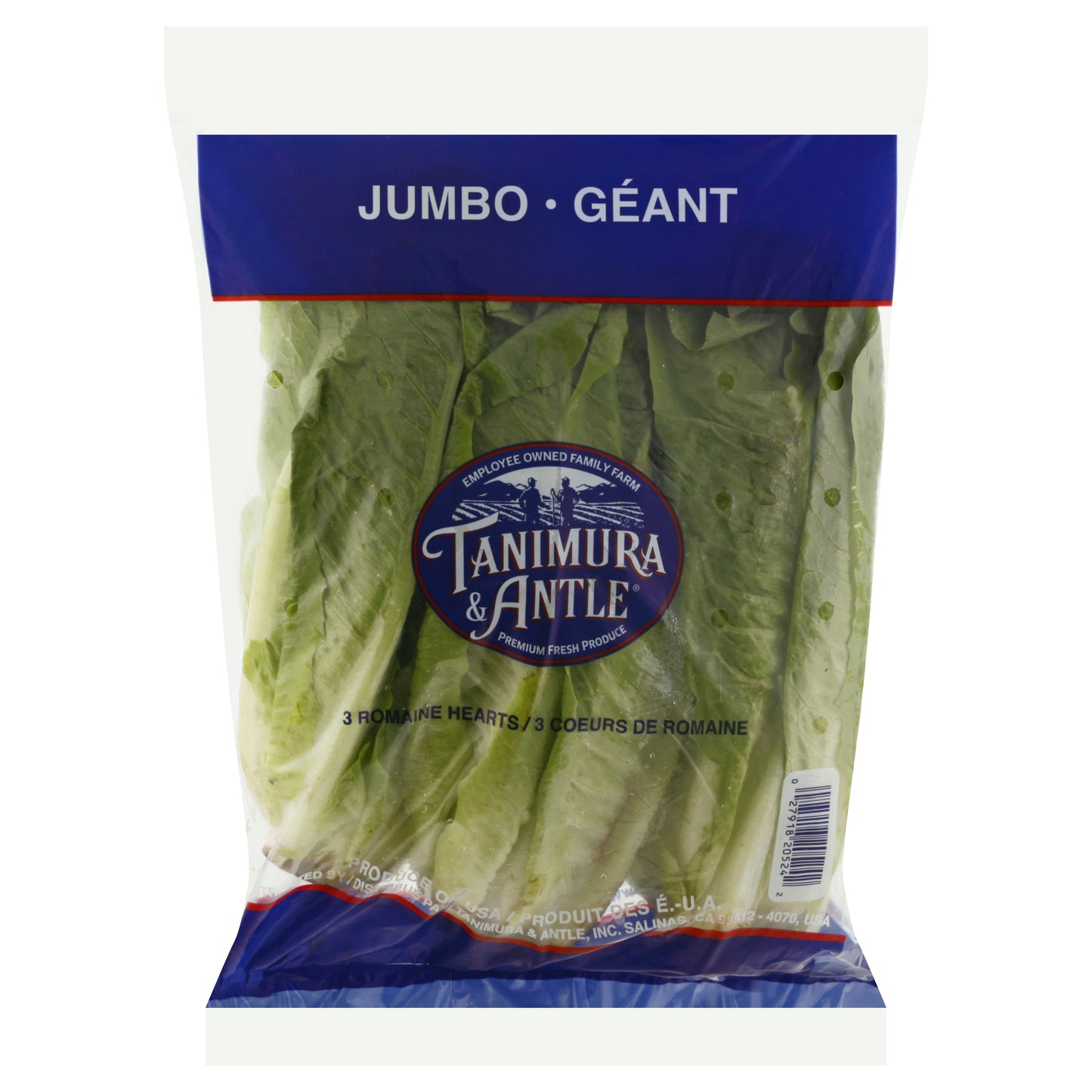 Tanimura & Antle Jumbo Romaine Hearts 3 ea
