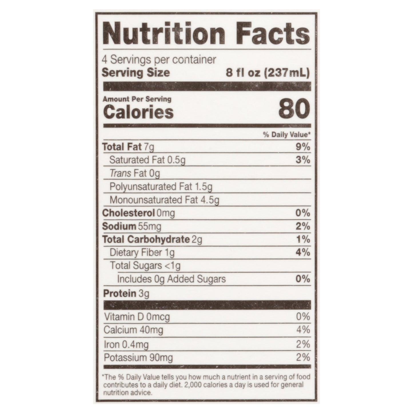 New Barn Organics Unsweetened Almond Almondmilk 32 fl oz