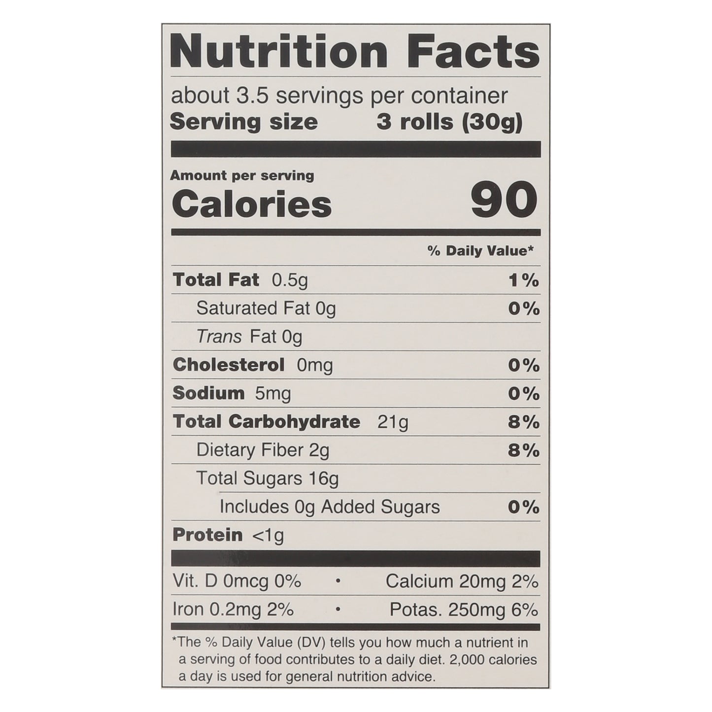 Bob Snail Mango Fruit Roll 10 - 0.35 oz Rolls