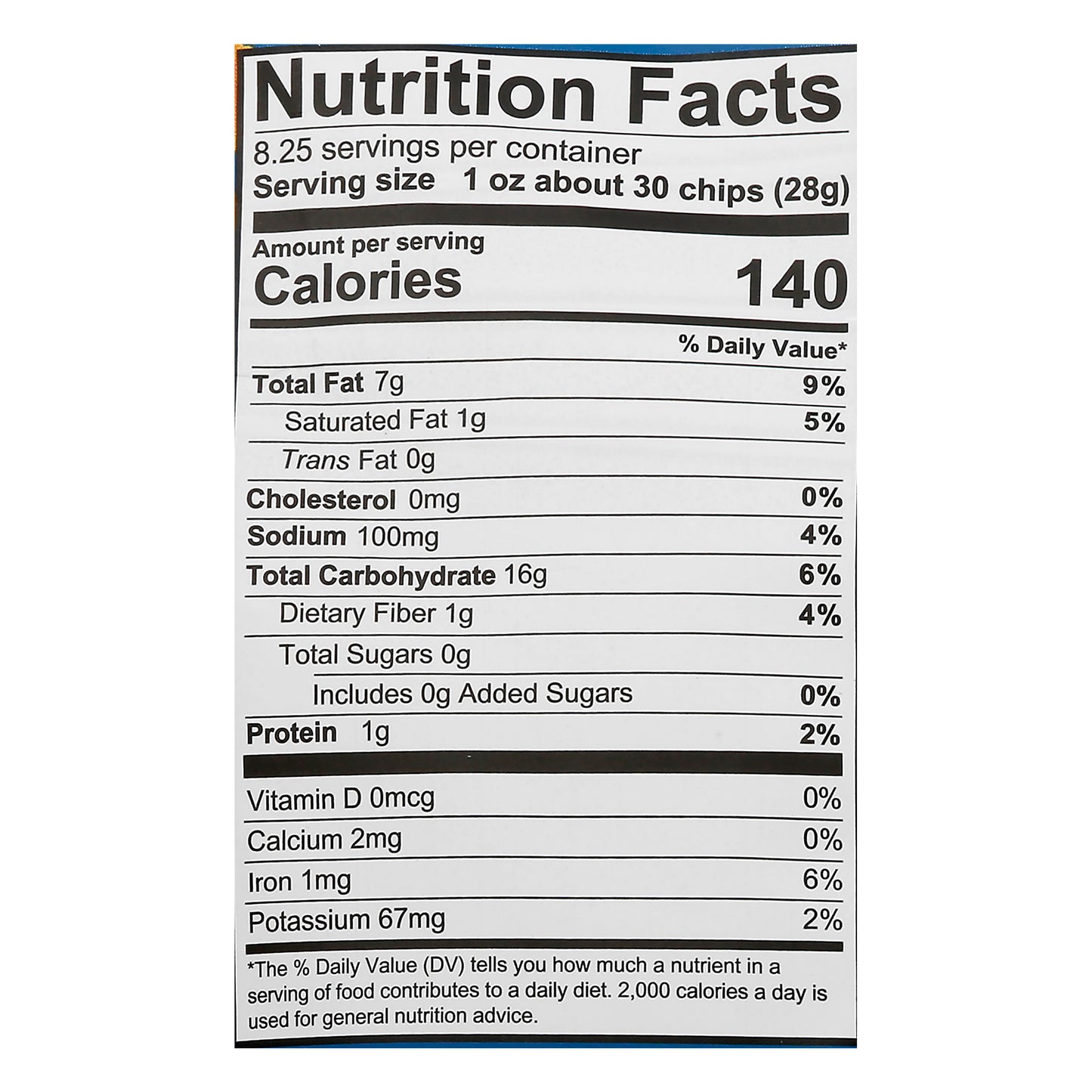 RW Garcia Organic Yellow Corn Chips 8.25 oz
