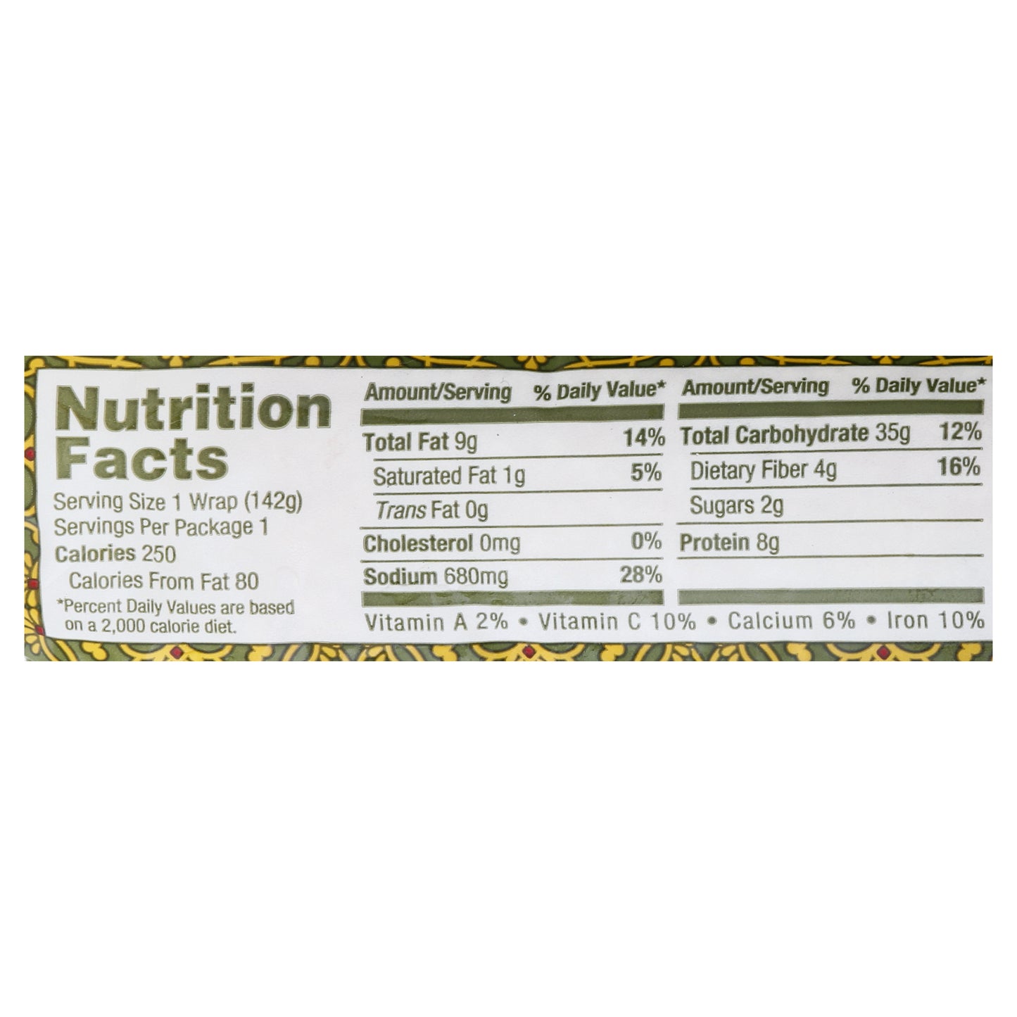 Amys Samosa Wrap 5 ea