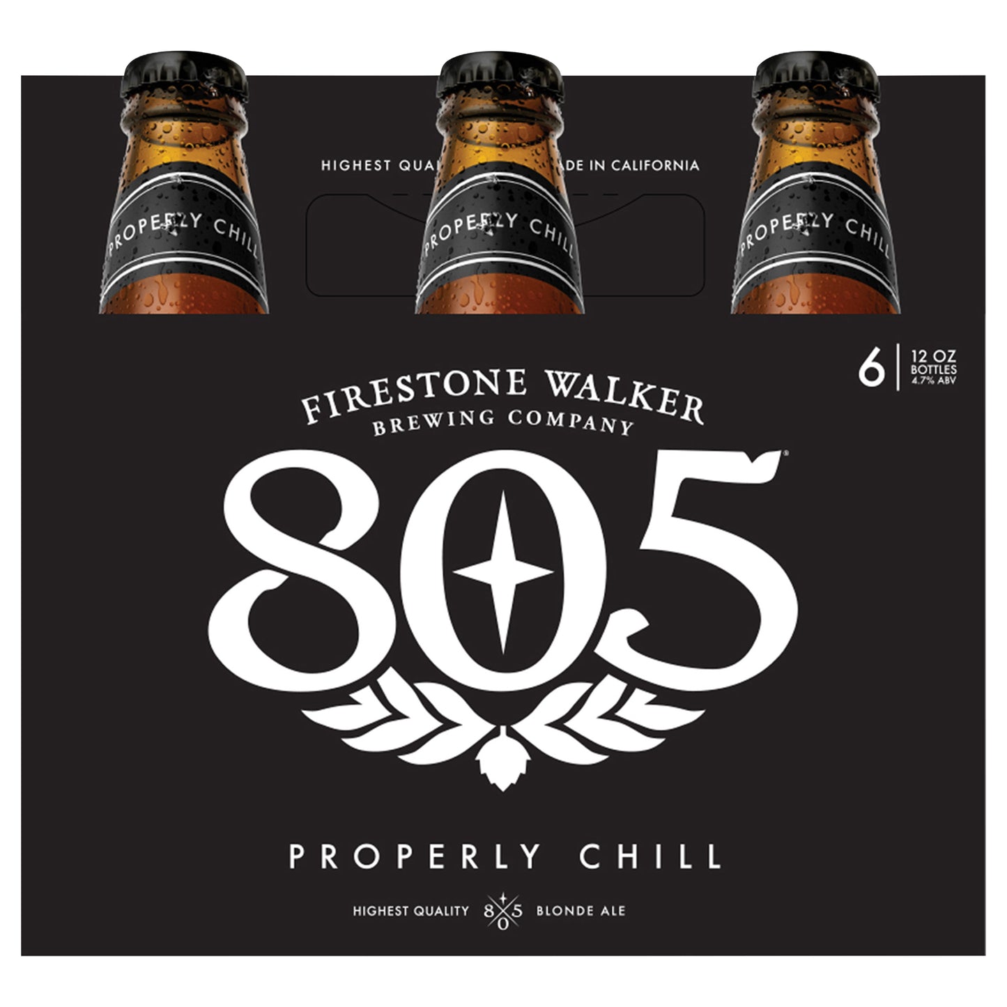 Firestone Walker 805 Beer 12 oz - 6 Bottles