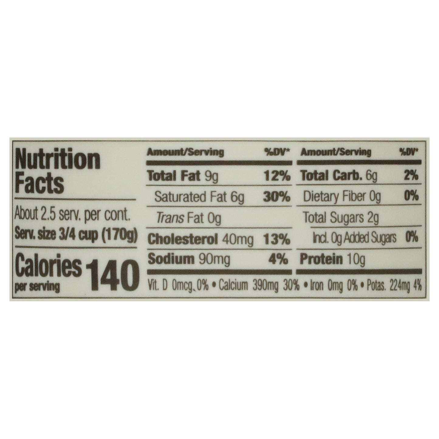 Bellwether Farms Full Fat Sheep Milk Plain Yogurt 16 oz