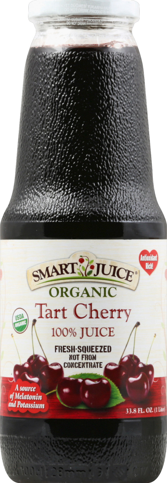 Smart Juice 100% Juice 33.8 oz - Tart Cherry