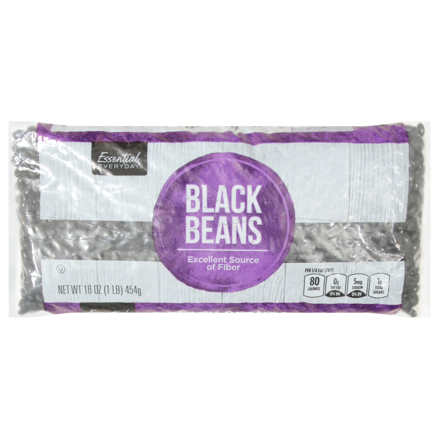Essential Everyday Black Beans 16 oz