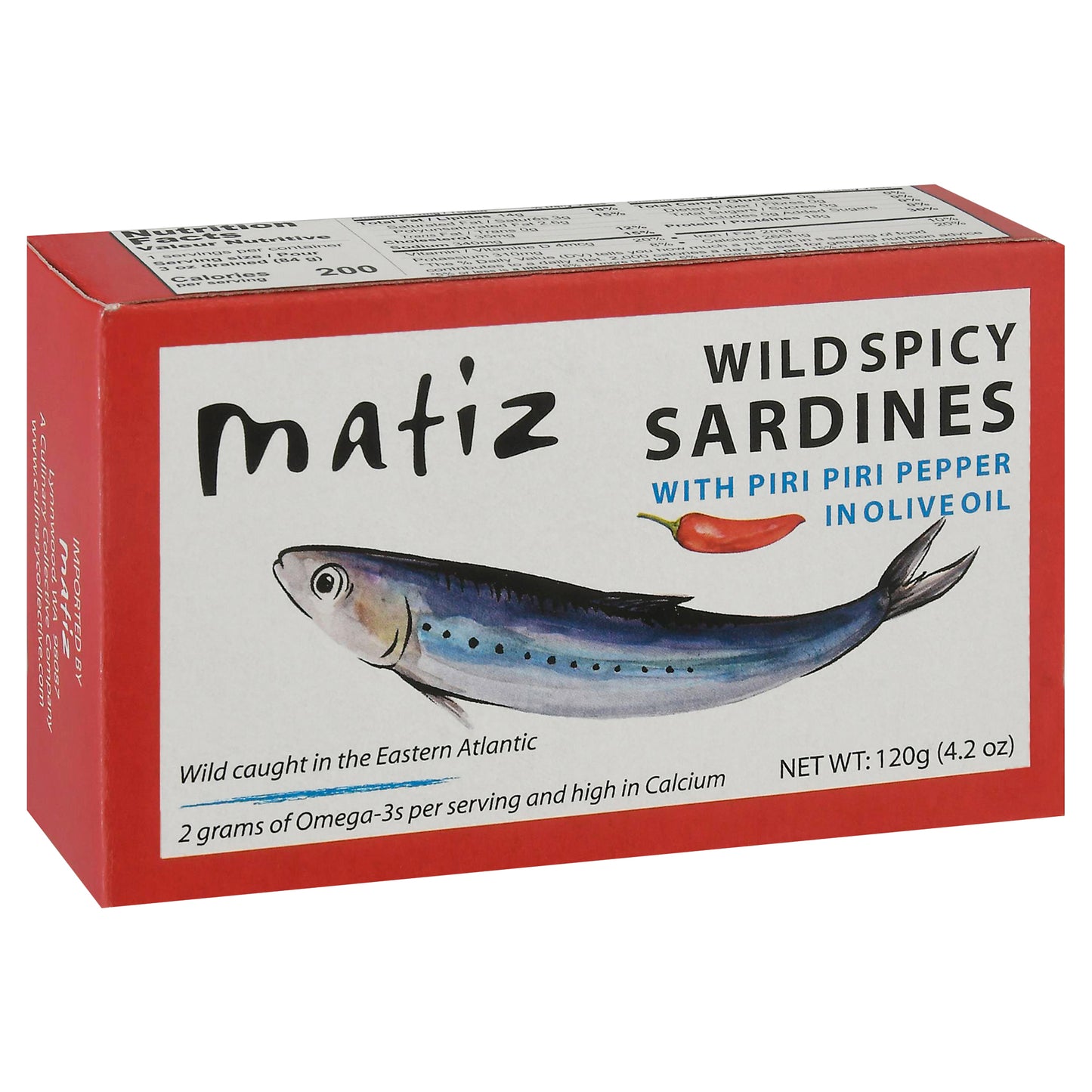 Matiz Wild Spicy Sardines 4.2 oz
