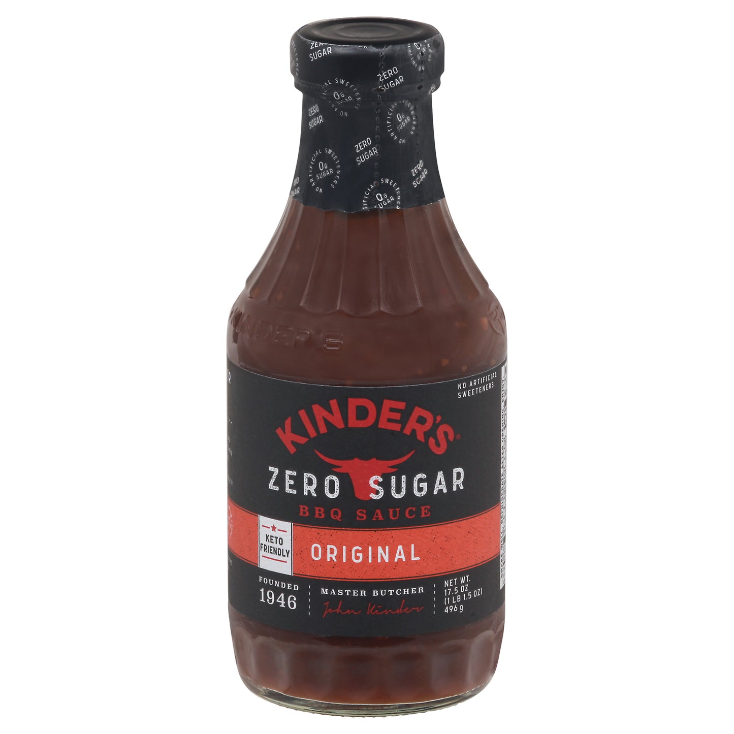 Kinder's Zero Sugar Original BBQ Sauce 17.5 oz