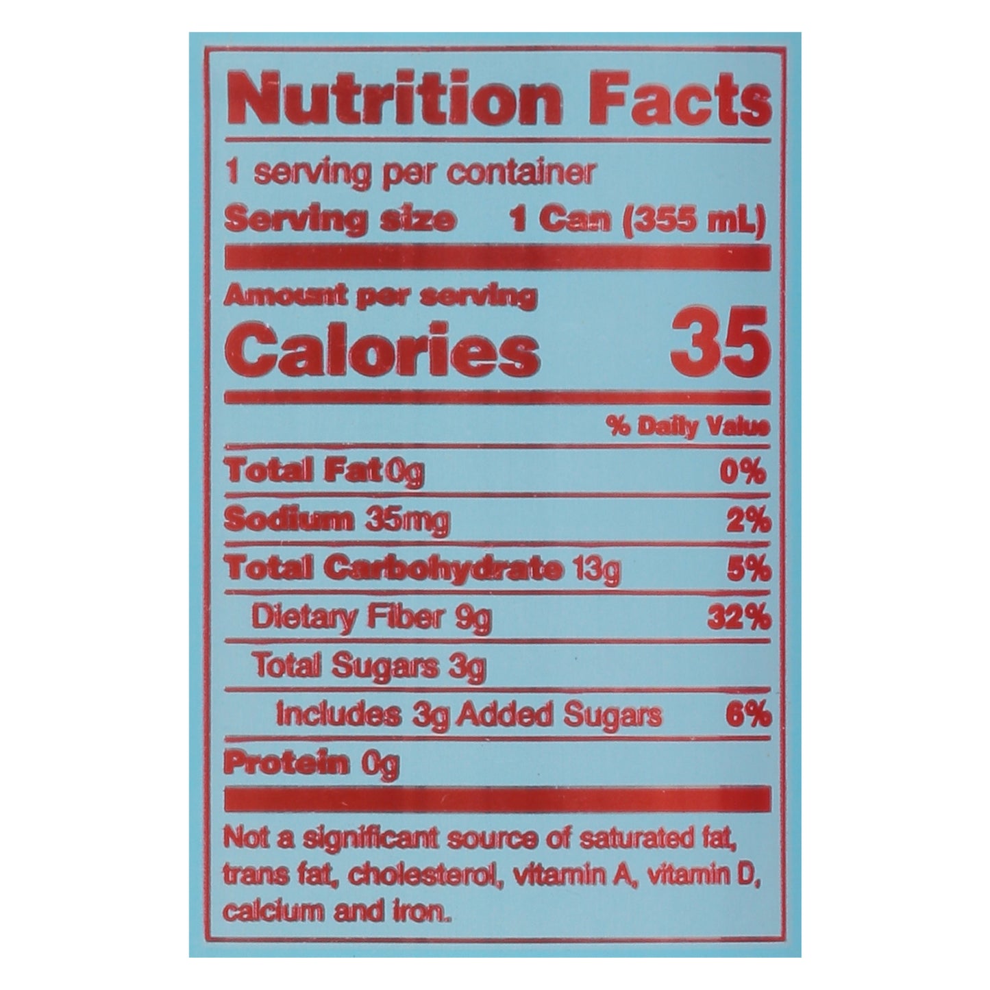 Olipop Tropical Punch Sparkling Tonic 12 fl oz Can