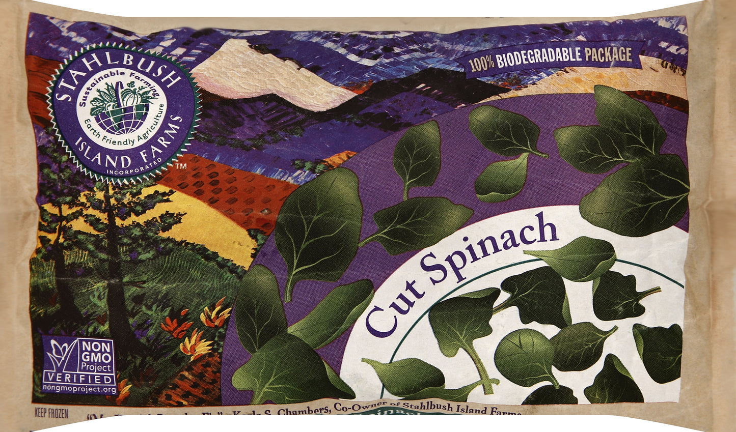 Stahlbush Island Farms Spinach 10 oz
