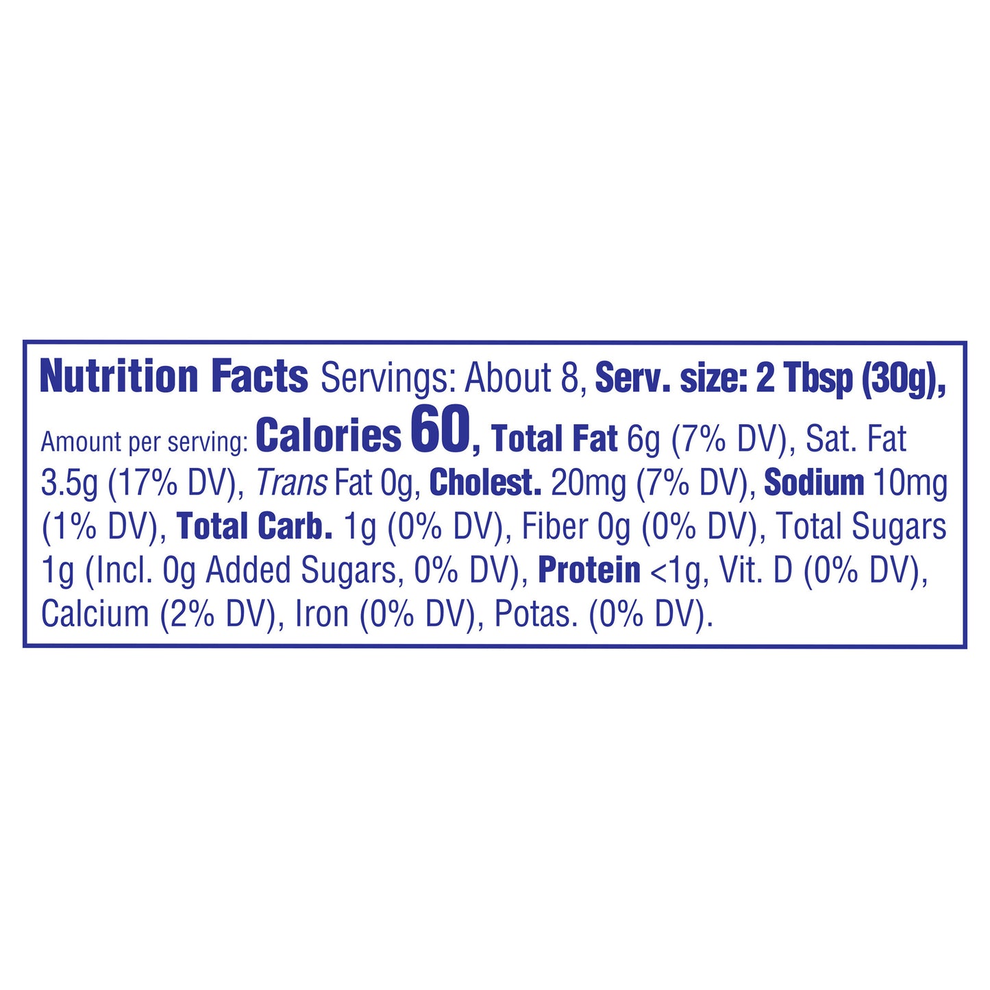 Knudsen Hampshire 100% Natural Sour Cream, 8 oz Tub