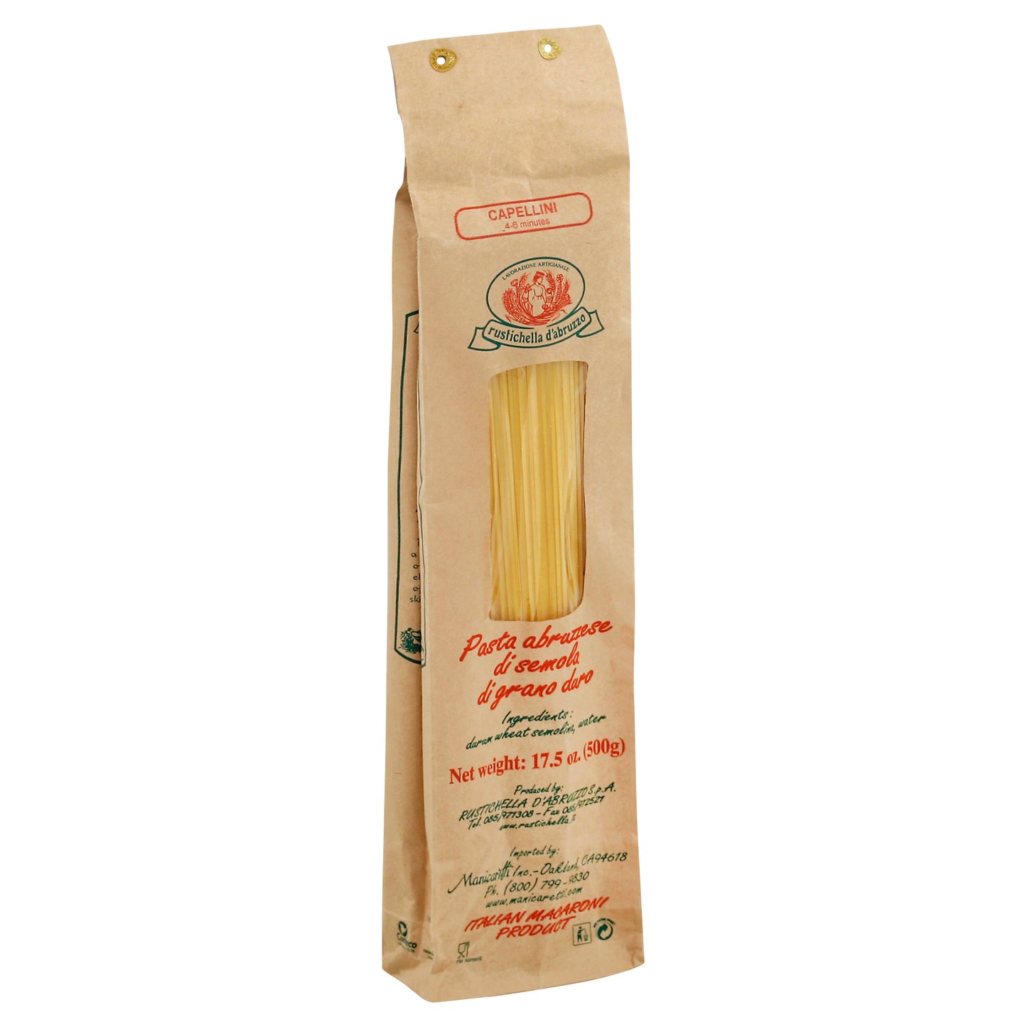 Rustichella D Abruzzo Capellini 17.5 oz