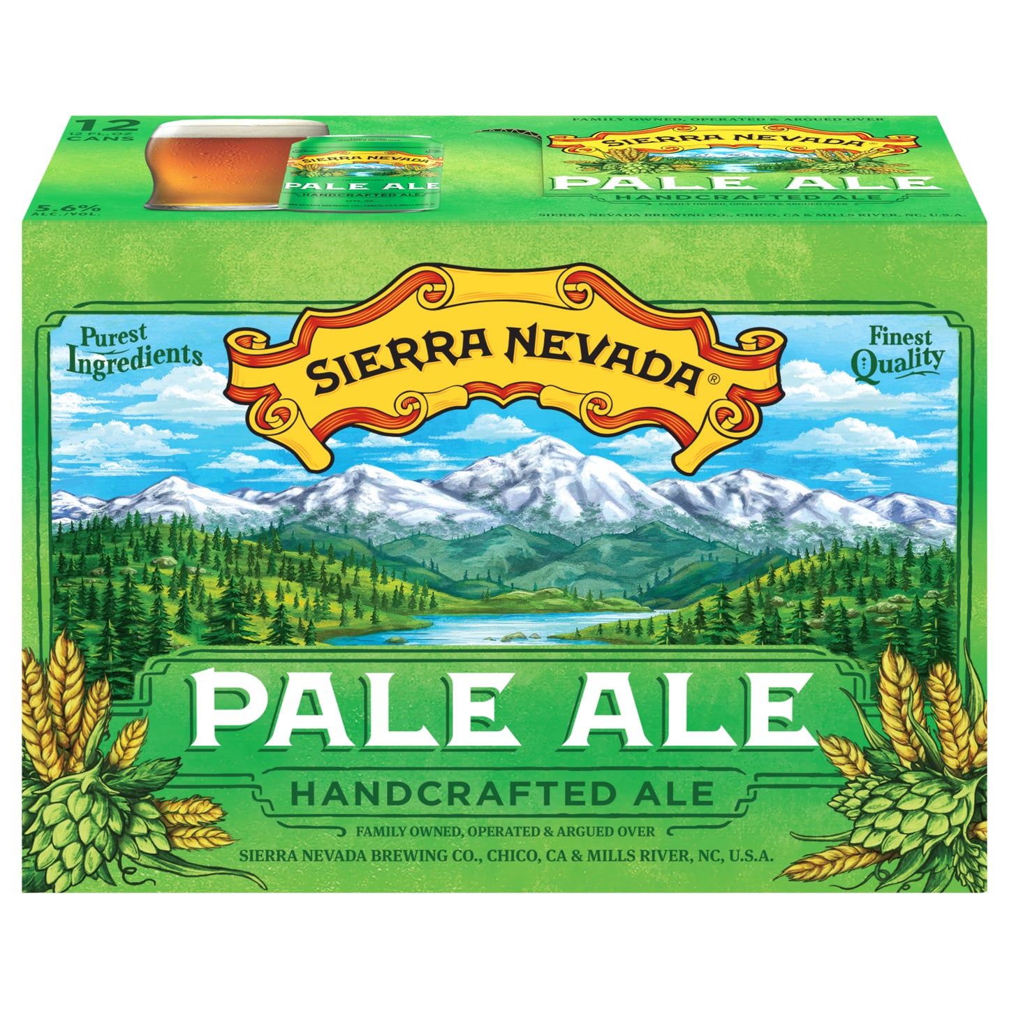 Sierra Nevada Pale Ale 12-Pack 12oz Cans