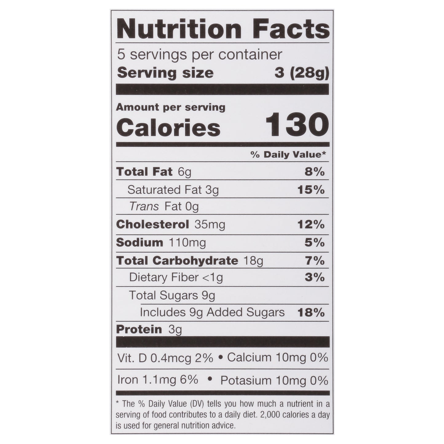 Fogliani Chocolate Waffle Cookie 5 oz