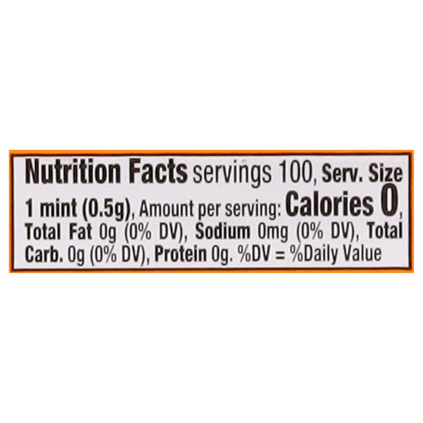 Tic Tac Orange Mints 100 ea