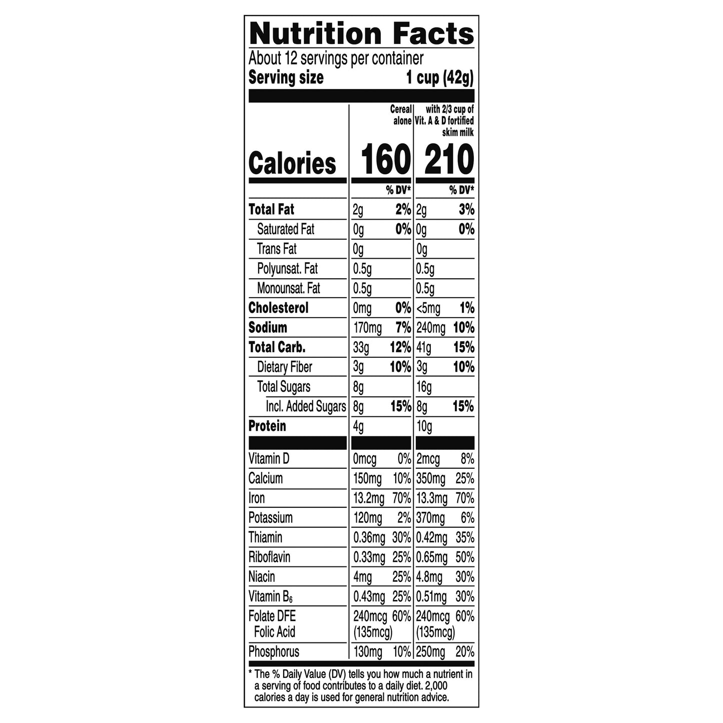 Life Large Size Original Multigrain Cereal 18 oz